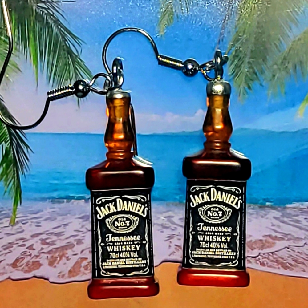 UNIQUE Jack Daniel's Earrings